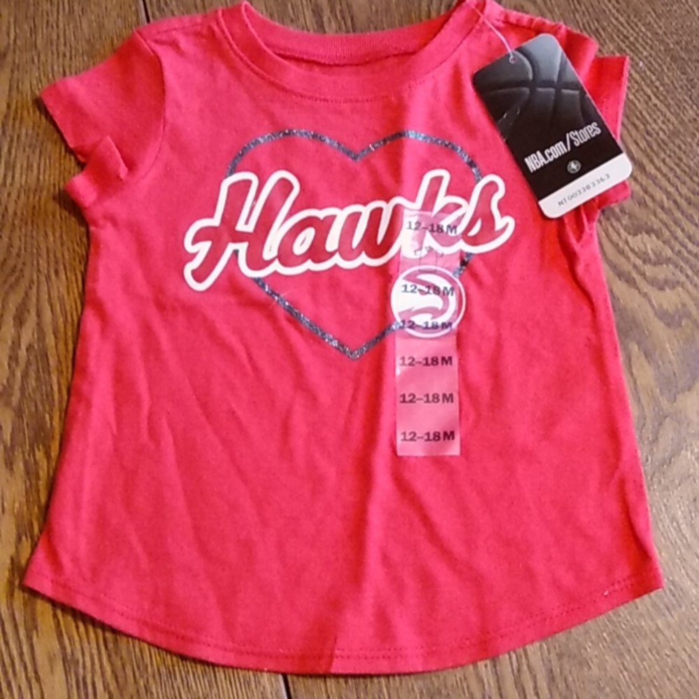 NBA Hawks toddler tshirt